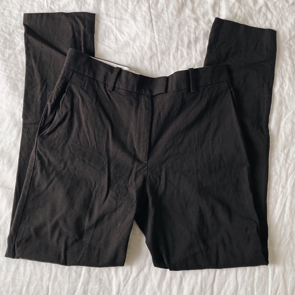 COS / Tailored Black Wool Trousers / Size 10 - Picture 4 of 6